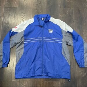 New York Giants Reebok NFL Team Apparel  Windbreaker Jacket Men's XL